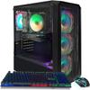 STGAubron Gaming PC Computer, Intel Core i5-13400F up to 5.0GHz, GeForce RTX 3050 6G, 16G DDR4, 512G SSD, WiFi 6, BT 5.2, RGB Fan x4, Windows 11 Home view 1