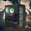 STGAubron Gaming PC Computer, Intel Core i5-13400F up to 5.0GHz, GeForce RTX 3050 6G, 16G DDR4, 512G SSD, WiFi 6, BT 5.2, RGB Fan x4, Windows 11 Home view 4