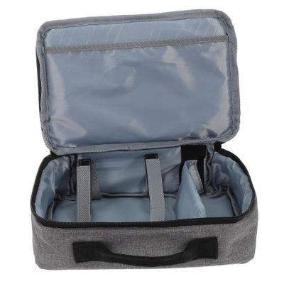 BRIGHTFUFU Portable Projector Storage Bag Versatile Carry Case for Digital Projectors Stylish Design Strong Protection for Home Office and Travel Use