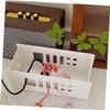 Angoily Wire Organizer Box for Power Cables Plastic Socket Storage Case for Cord Management view 2