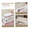 Angoily Wire Organizer Box for Power Cables Plastic Socket Storage Case for Cord Management view 3