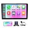 4+64G Android 13 Car Stereo Radio fits for Chevrolet Silverado 1500 2500 1999-2006 for Cadillac DTS 2006-2011 for Nissan Rogue 2008-2013 10.1 Touch Screen Car Stereo with CarPlay Android Auto GPS WiFi view 1