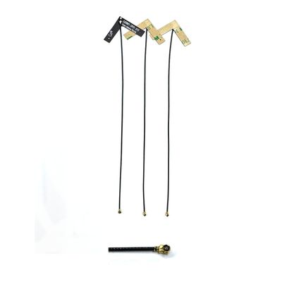 Dual Band WiFi Antenna 2.4GHz and 5GHz FPC Antenna with Adhesive Optional Cable Length and Connector Type (IPEX1, 20CM)