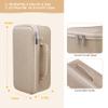 Supmay Hard Carrying Case for Sony ULT Field 3 Wireless Portable Bluetooth Speaker, Wireless Portable Speaker Protection Case with Mesh Pocket for Shoulder Strap, Charging Cables, Champagne Gold view 3