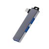 Aluminum Alloy Type C Hubs USB3.0 Expander with 3USB Port for Window Linux and Androids Devices Stable Data Transfer view 1
