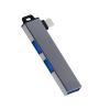 Aluminum Alloy Type C Hubs USB3.0 Expander with 3USB Port for Window Linux and Androids Devices Stable Data Transfer view 4