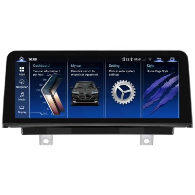 8 Core 8+128G for BMW 3 Series F30 F31 F32 2012-2016 Touchscreen Radio Upgrade: 10.25 Inch Screen Wireless CarPlay Android Auto Stereo Head Unit GPS Navigation SWC Backup Camera 320i/328i CIC NBT