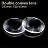 Double Convex Lenses Magnifier Physical Optics Lens Eyepiece Telescope Optical D23mm F30/45mm(D23mmF30mm) view 2