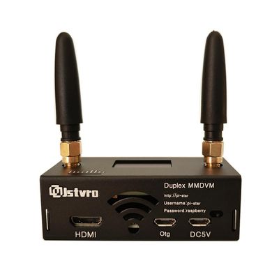 Upgraded MMDVM Duplex Hotspot Spot Radio Station Two Colors Screen pi-Star WiFi Digital Voice Modem Work UHF VHF Dual Band Support DMR Dstar YSF P25 Fusion Raspberry Pi Zero W
