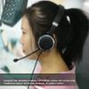 Telephone Operator USB Headset with Noise Reduction Mic, Adjustable Headband, and Sturdy Metal Hose for Clear Communication in Call Centers and Computer Offices view 3