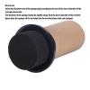 4Pcs 35mm x 50mm Speaker Port Tube Sponge, Subwoofer Bass Reflex Tube Bass Woofer Box Port Tube Vent Sponge for Enhanced Sound Effect view 3