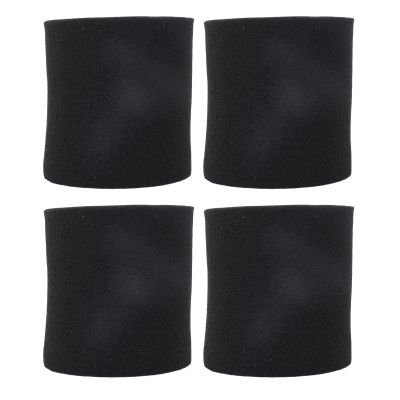 4Pcs 90mm x 80mm Speaker Port Tube Sponge, Subwoofer Bass Reflex Tube Bass Woofer Box Port Tube Vent Sponge for Enhanced Sound Effect