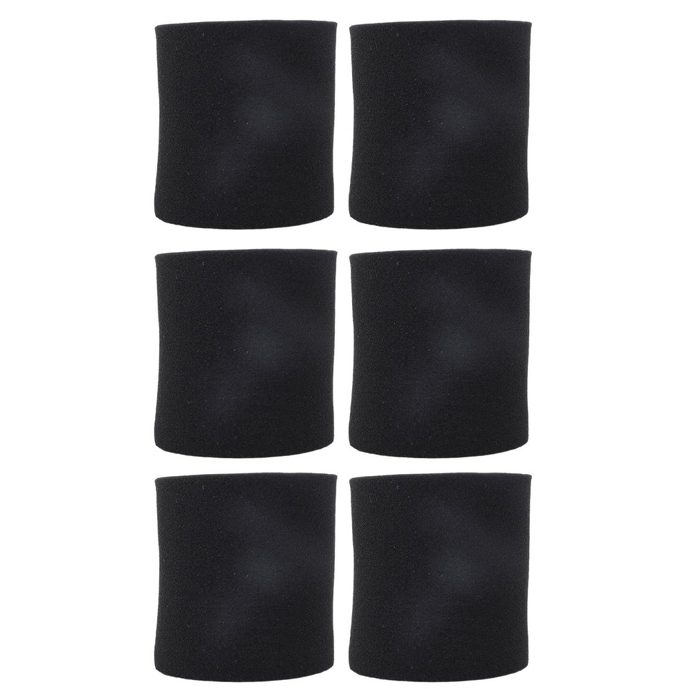 6Pcs 60mm x 50mm Speaker Port Tube Sponge, Subwoofer Bass Reflex Tube Bass Woofer Box Port Tube Vent Sponge for Enhanced Sound Effect