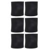 6Pcs 60mm x 50mm Speaker Port Tube Sponge, Subwoofer Bass Reflex Tube Bass Woofer Box Port Tube Vent Sponge for Enhanced Sound Effect view 1