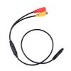 4Pin Male Head Cable, Car Universal to CVBS Female Connector for Backup Reverse Camera, Signal Power Adapter Harness Accessories view 1