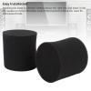 2Pcs 100mm x 100mm Speaker Port Tube Sponge, Subwoofer Bass Reflex Tube Bass Woofer Box Port Tube Vent Sponge for Enhanced Sound Effect view 4