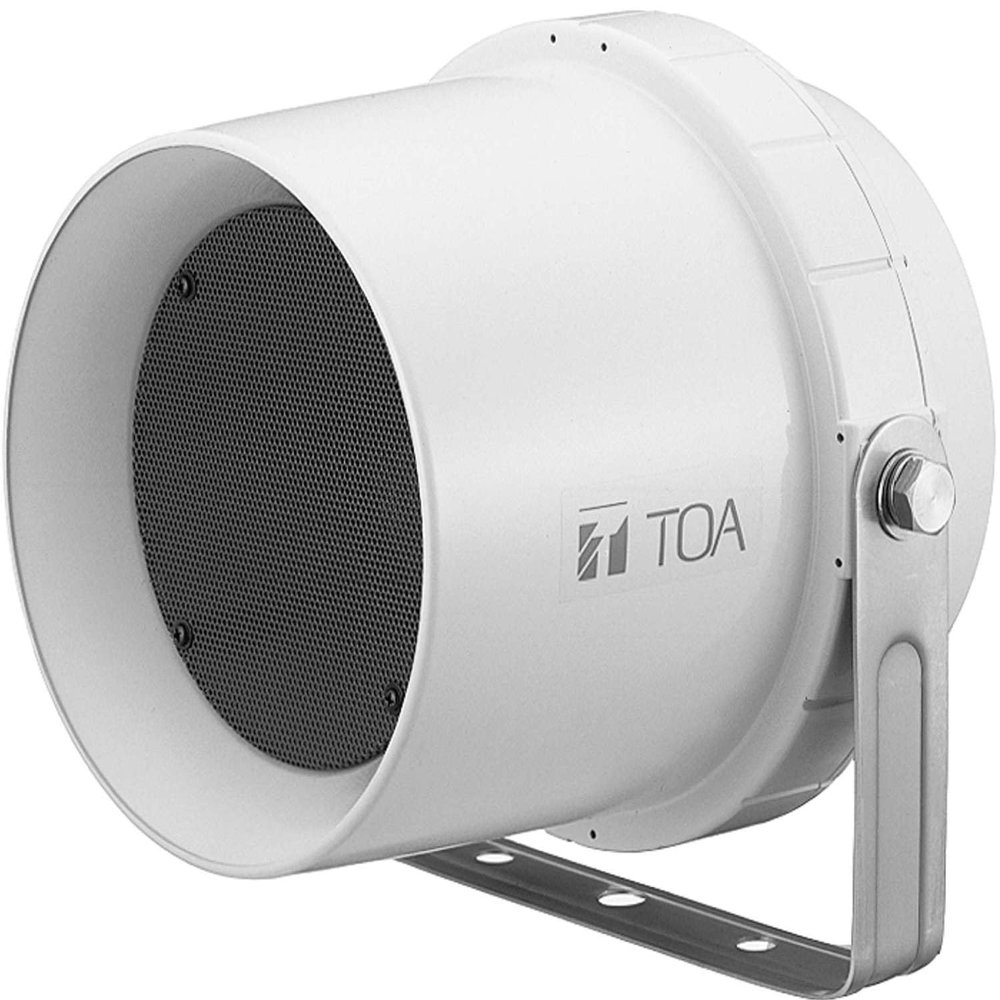TOA Electronics CS-64 Wide Range Outdoor Speaker, Off-White Finish, 6W Rated Input, 130-13000Hz Frequency Response, Stainless Steel Hardware Protects The Speaker from Corrosion