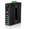 TI-PG62B - 6-Port Hardened Industrial Gigabit PoE+ Switch with 2 SFP Slots view 1