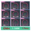 [100M OM4 Patch Cord] LC-LC Duplex 10 Gigabit Multimode Fiber Optic Cable(LC-LC no clip 25m) view 3