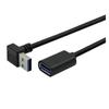 ACGTUY Extension Cable USB 3.0 Male to Female Right Angle 90 Degree USB Adapter UP/Down/Left/Right Cabo USB 0.2M(Style A) view 4