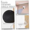 DIYEAH 3pcs Wall Mount Bracket Security Camera Shelf Acrylic Floating Camera Holder Wall Router Shelf view 3