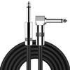 bodateng 1/4 Inch Right Angled to Straight Guitar Cable 6.35mm Male Instrument Mono 6.5mm Cord for Electric Guitar Mandolin Pro Audio(6.5 TS,1.5m) view 1