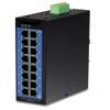 TI-G160i-M - 16-Port Industrial Gigabit L2 Managed DIN-Rail Switch view 1