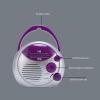 AM FM Shower Radio Built in Speaker,IPX4 Hanging Bathroom Radio,Portable AM FM Shower Radio with Clear Sound Quality with Rotating Knob for Easy Tuning and Volume Control view 3