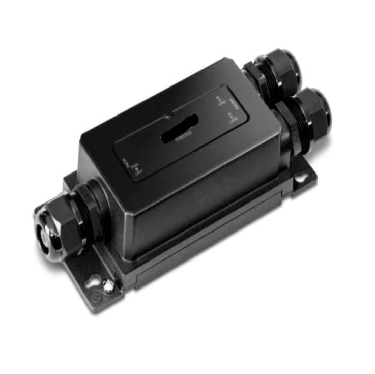 TI-BE200 2-Port Industrial Outdoor Gigabit PoE++ Extender with Surge Protection and Extended Range