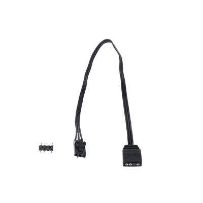 ACGTUY Adapter Cable for RGB to Standard ARGB 4Pin 3Pin Adapter Connector Pirate Ship Controller Adapter Line QL LL120 ICUE(3pin)