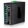 TI-PG102 - 10-Port Hardened Industrial Gigabit PoE+ DIN-Rail Switch view 1