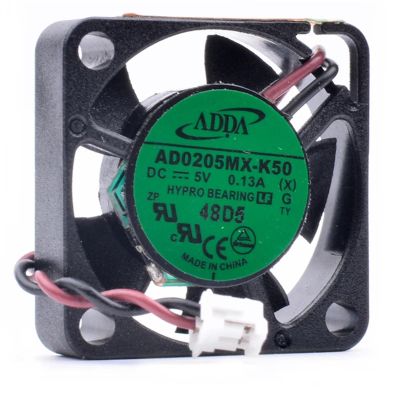 AD0205MX-K50 2.5cm 2506 25x25x6mm DC5V 0.13A Small 6mm Micro USB Cooling Fan(USB Plug)