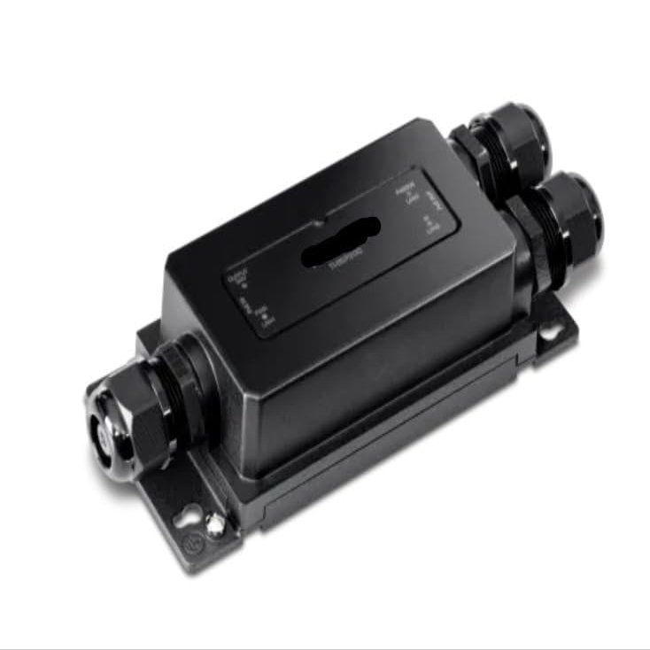 TI-BEP200 2-Port Industrial Outdoor Active/Passive PoE+ Extender with Surge Protection and Extended Range