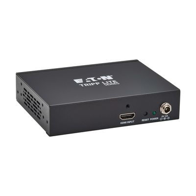 Tripp Lite Series 4-Port HDMI Splitter, 8K@60Hz, 1 in 4 Out, Mirror/Duplicate Only, Multi-Resolution Support, Mounting Kit, International Power Adapter, Plug-and-Play, 1-Year Warranty (B118-004-8K)