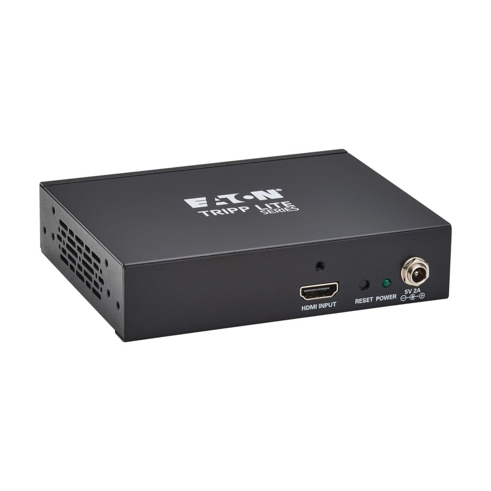 Tripp Lite Series 4-Port HDMI Splitter, 8K@60Hz, 1 in 4 Out, Mirror/Duplicate Only, Multi-Resolution Support, Mounting Kit, International Power Adapter, Plug-and-Play, 1-Year Warranty (B118-004-8K)