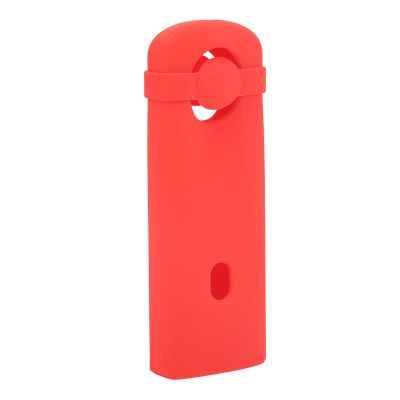Mtlavishness Action Camera Silicone Case for Theta SC2 360 Action Camera Sturdy with Accurate Hole Position for All Action Photography Needs Made of Gel 41g (Red)