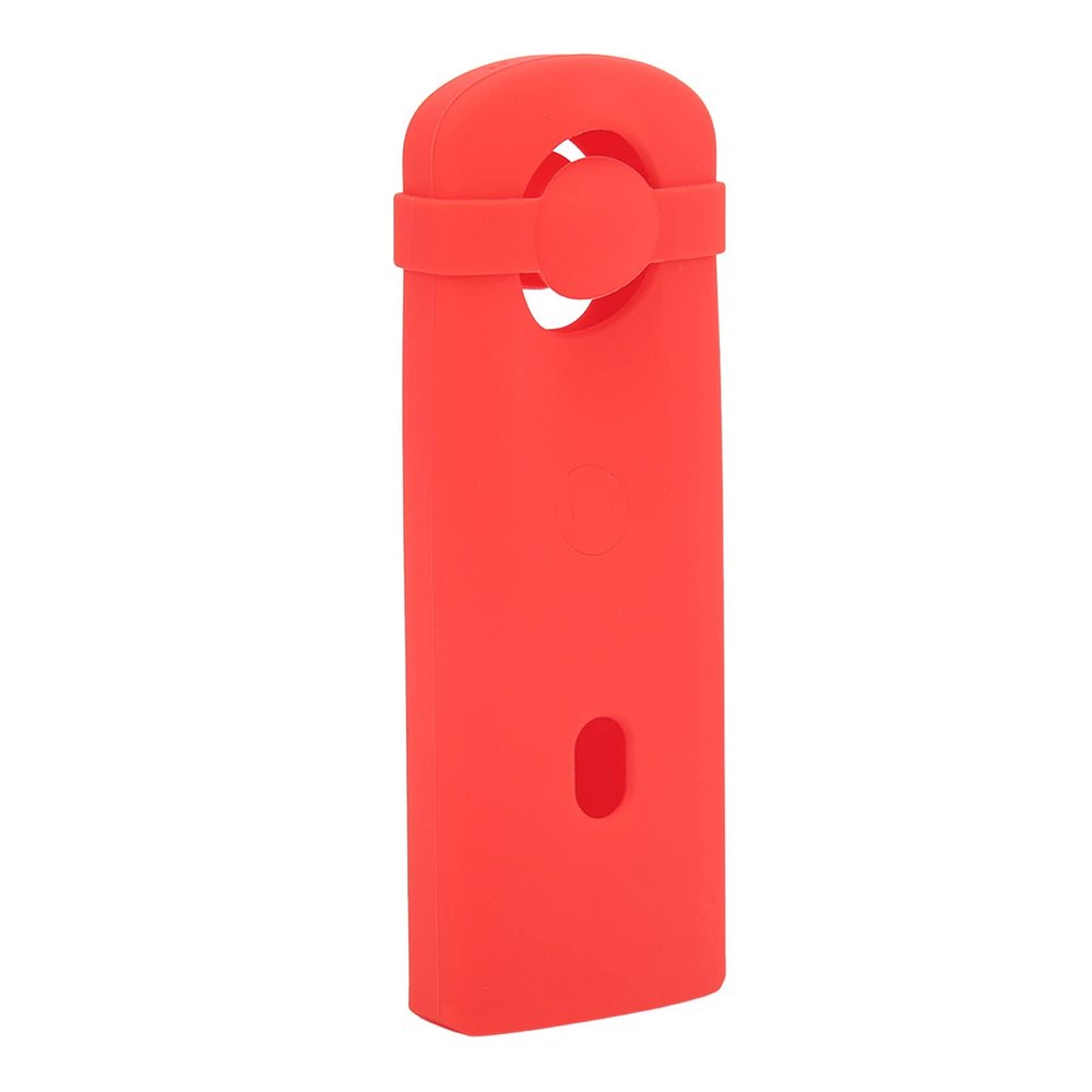 Mtlavishness Action Camera Silicone Case for Theta SC2 360 Action Camera Sturdy with Accurate Hole Position for All Action Photography Needs Made of Gel 41g (Red)