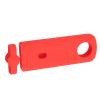 Mtlavishness Action Camera Silicone Case for Theta SC2 360 Action Camera Sturdy with Accurate Hole Position for All Action Photography Needs Made of Gel 41g (Red) view 3