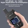 MKMXPTT Global walkie Talkie 4G/5G POC Remote Phone (Free) 5000km Professional Radio Communicator 500kmLong Distance PTT Rechargeable PoC bidirectional Wireless Remote 6000mAh (1PACK) view 2