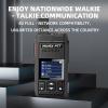 MKMXPTT Global walkie Talkie 4G/5G POC Remote Phone (Free) 5000km Professional Radio Communicator 500kmLong Distance PTT Rechargeable PoC bidirectional Wireless Remote 6000mAh (1PACK) view 3