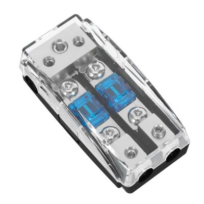 GLEAVI Way Power Distribution Block for Car Audio Durable Automotive Fuse Holder Easy to Install Essential for DIY Amplifier Setup