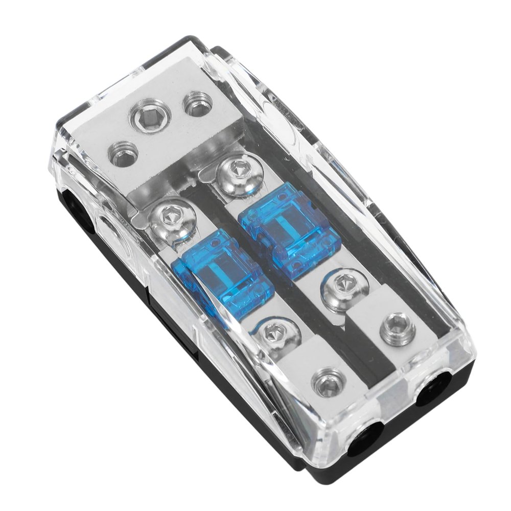 GLEAVI Way Power Distribution Block for Car Audio Durable Automotive Fuse Holder Easy to Install Essential for DIY Amplifier Setup