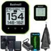 Bushnell Golf Phantom 3 Slope GPS Handlheld (Green) | 38,000+ Courses, Slope Compensation, Hazard Info, Distance Calculator, Scorekeeping, Magnet Mount, Touchscreen | Signature Series Gift Bundle view 1