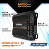 PRV Audio MDX1200.4 2 Ohm Mini 4 Channel Car Audio Amplifier 4 x 300 Watts RMS at 2 Ohm - 1200 Watt 12 Volts Bridgeable Amp for Powersports, Motorcycles, ATV, for High Power Stereo Speaker Systems view 3