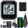 Bushnell Golf Phantom 3 Slope GPS Handlheld (Black) | 38,000+ Courses, Slope Compensation, Hazard Info, Distance Calculator, Scorekeeping, Magnet Mount, Touchscreen | Signature Series Power Bundle view 1