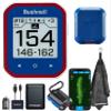 Bushnell Golf Phantom 3 Slope GPS Handlheld (Red/Blue) | 38,000+ Courses, Slope Compensation, Hazard Info, Distance Calculator, Scorekeeping, Magnet Mount, Touchscreen | Signature Series Power Bundle view 1