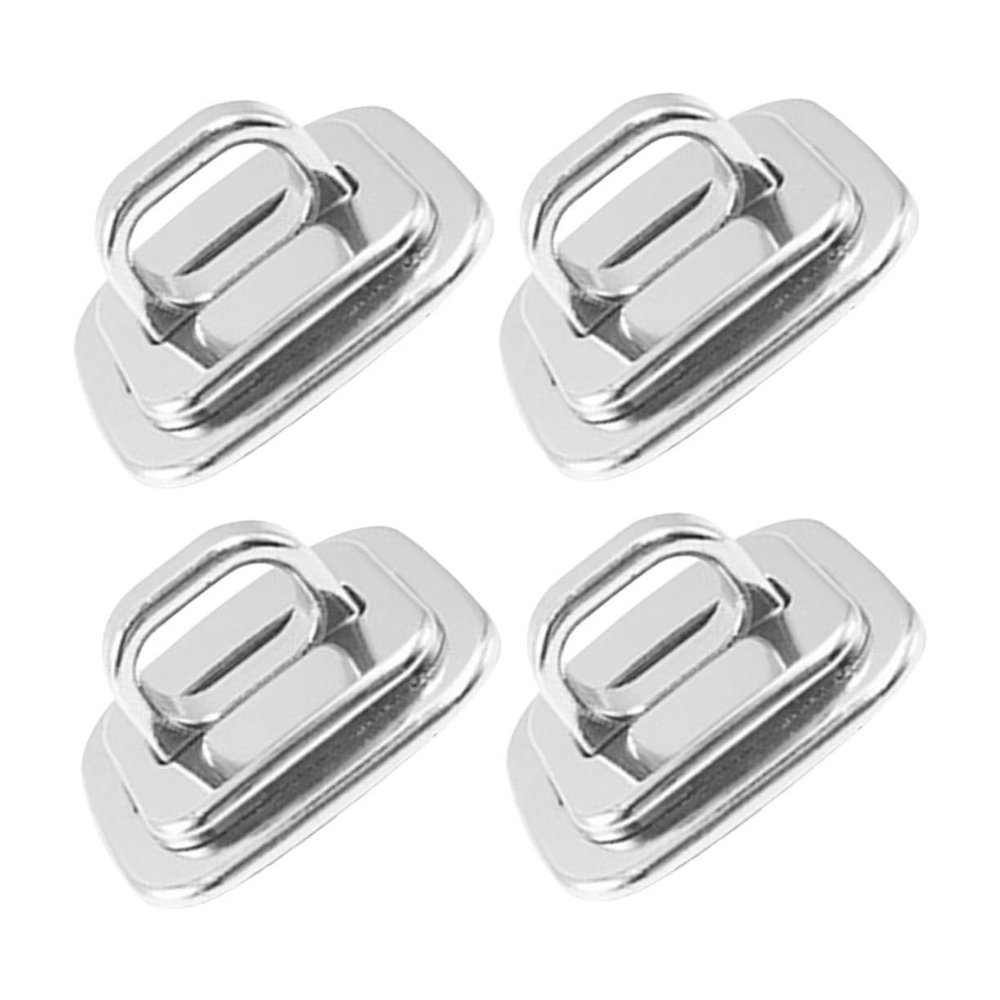 Operitacx 4pcs Computer Lock Desk Mount Anchor Cable Security Base Plate for Laptop Theft Deterrent