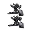ARTIBETTER 2pcs Heavy Duty Camera Clamp Mount Backdrop Clip Holder for Photography Adjustable Spring Clamps for Studio Backgrounds Compatible DSLR and Light Brackets view 1
