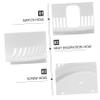 DECHOUS Router Storage Case Wall Mount Bracket for Nest Wifi Router Accessory Sturdy Wall Storage Box view 3