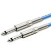 Ja-ck 6.35 mm Nickel Plated Instrument Guitar Cable Male to Male Audio Cable for Guitar Bass Keyboard(Blue,5m) view 1